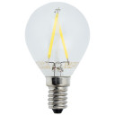 LED lemputė E14 G45 2W, šalta balta šviesa