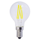 LED lemputė E14 G45 4W, neutrali balta šviesa