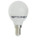 LED lemputė E14 G45 8.5W, šalta balta šviesa