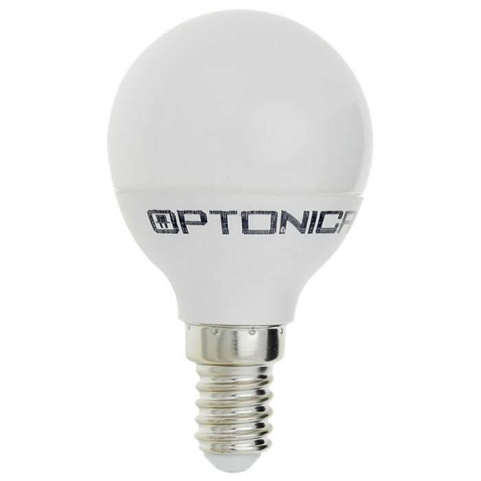 LED lemputė E14 G45 8.5W, neutrali balta šviesa