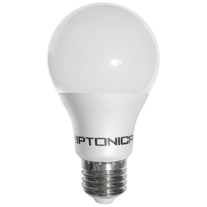 LED lemputė E27 A60 12W, 5 metai garantija, šalta balta šviesa