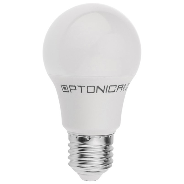 LED lemputė E27 A60 9W, šalta balta šviesa