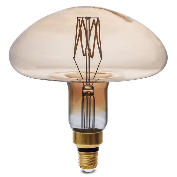 LED lemputė E27 MS200 8W, šilta balta šviesa