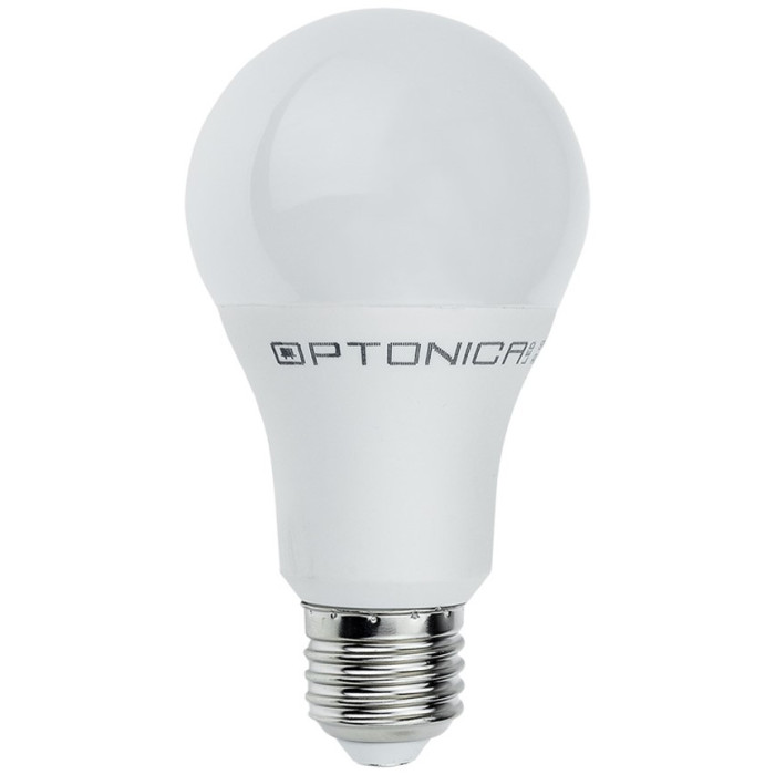 LED lemputė E27 A65 15W, neutrali balta šviesa