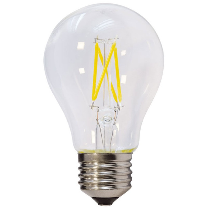 LED lemputė E27 A60 4W, neutrali balta šviesa