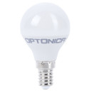 LED lemputė E14 G45 5.5W, neutrali balta šviesa