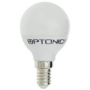 LED lemputė E14 G45 6W, dimeriuojama, šalta balta šviesa