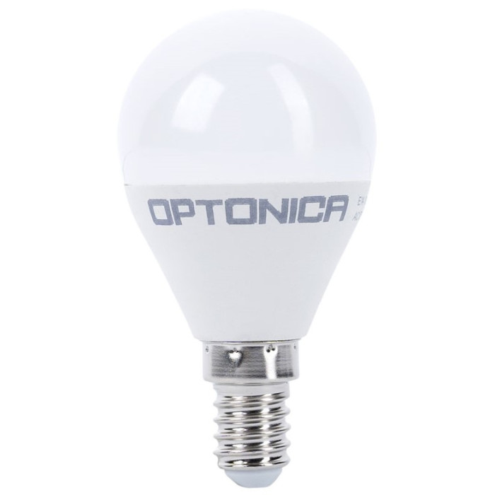 LED lemputė E14 G45 8W, šilta balta šviesa