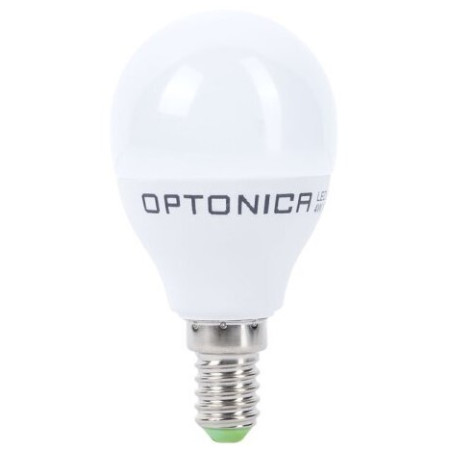 LED lemputė E14 G45 3.5W, neutrali balta šviesa