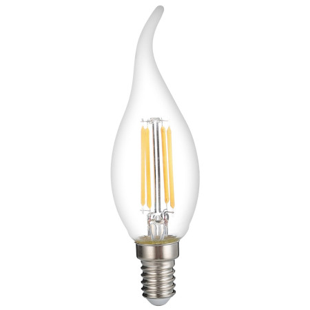 LED lemputė E14 C35 4W, tip, dimeriuojama, šilta balta šviesa