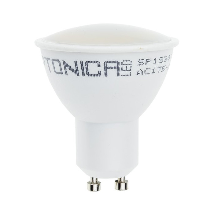 LED lemputė GU10 7W, neutrali balta šviesa