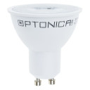 LED lemputė GU10 7W, 38°, šilta balta šviesa
