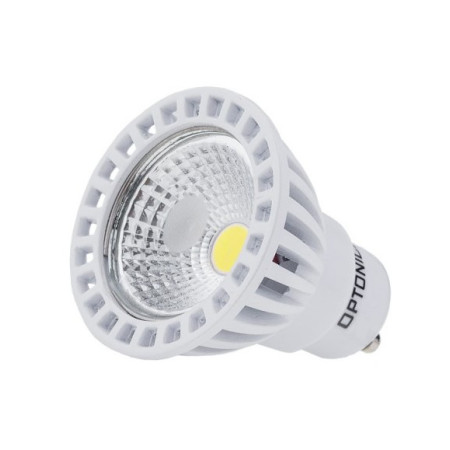 LED lemputė GU10 6W, šilta balta šviesa