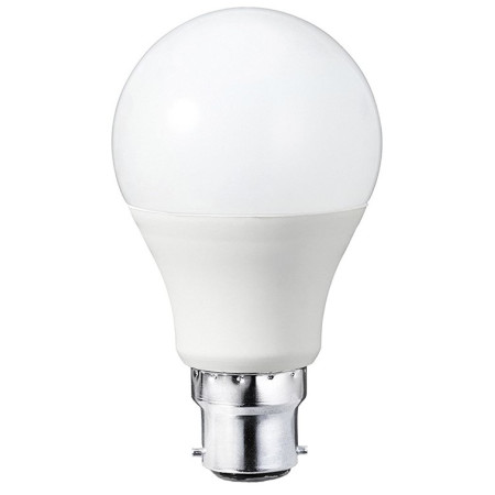 LED lemputė B22 A60 9W, šilta balta šviesa