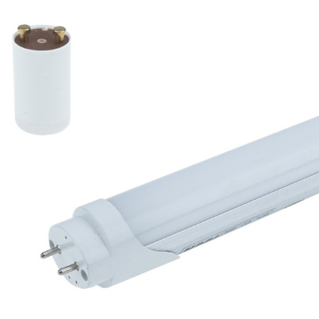 LED lempa T8 9W, Professional, šilta balta šviesa