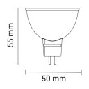 LED lemputė MR16 4W, šalta balta šviesa