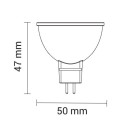 LED lemputė MR16 5W, 5 metai garantija, neutrali balta šviesa