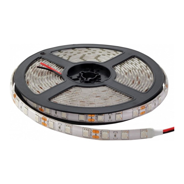 LED juosta, 14.4W/m, 1000Lm/m, 12V, Pro, IP54, raudona šviesa