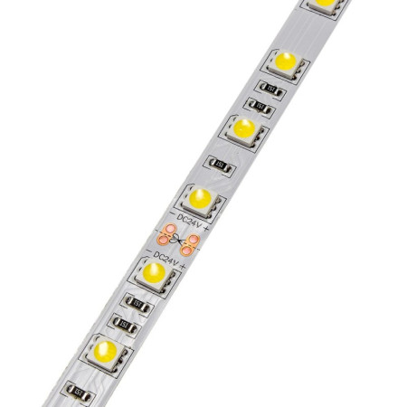 LED juosta, 14.4W/m, 600Lm/m, 24V, Pro, šalta balta šviesa