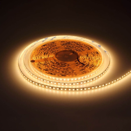 LED juosta, 9W/m, 1000Lm/m, 24V, šilta balta šviesa