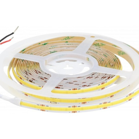 LED juosta, 10W/m, 900Lm/m, 24V, Ra90, šalta balta šviesa