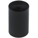 LED taškinis šviestuvas, 10W, apvalus, plastikinis, juodas