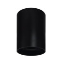 LED taškinis šviestuvas, 10W, apvalus, plastikinis, juodas