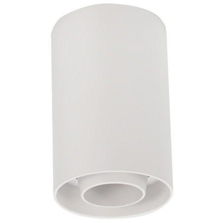 LED taškinis šviestuvas, apvalus, plastikinis, baltas