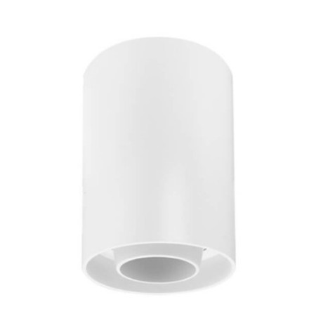 LED taškinis šviestuvas, apvalus, plastikinis, baltas