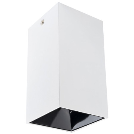 LED taškinis šviestuvas, kvadratinis, juodas reflektorius